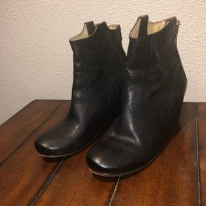 Frye Carson Wedge Bootie